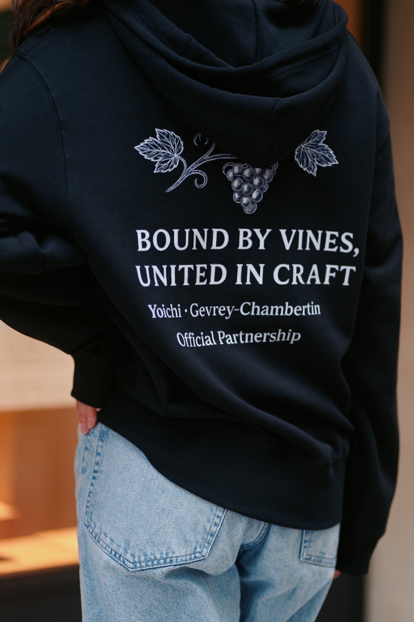 余市 × ジュヴレ・シャンベルタン 10.0oz スウェットフルジップパーカー(Mサイズ)