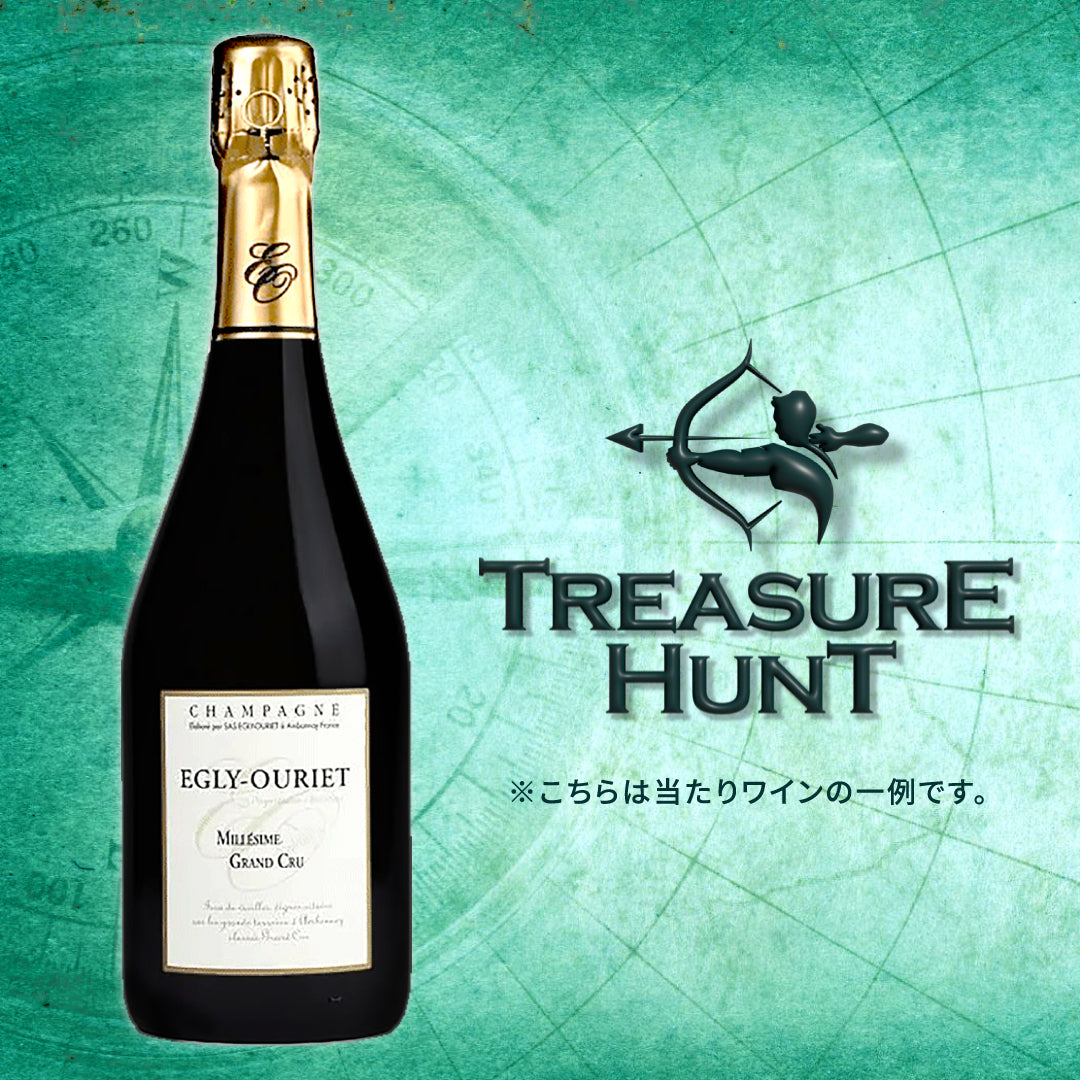 【ワインくじ・送料無料】トレジャーハント:ミドル系シャンパーニュ編※倉庫出荷のため、店舗商品と同時注文不可