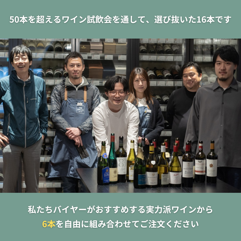 バイヤー達が選ぶ実力派ワイントップ16｜よりどり6本 19,800円（税込）【送料無料】