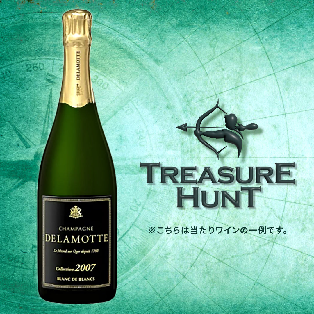 【ワインくじ】トレジャーハント:ヴィンテージシャンパーニュ編※クール便でのお届け