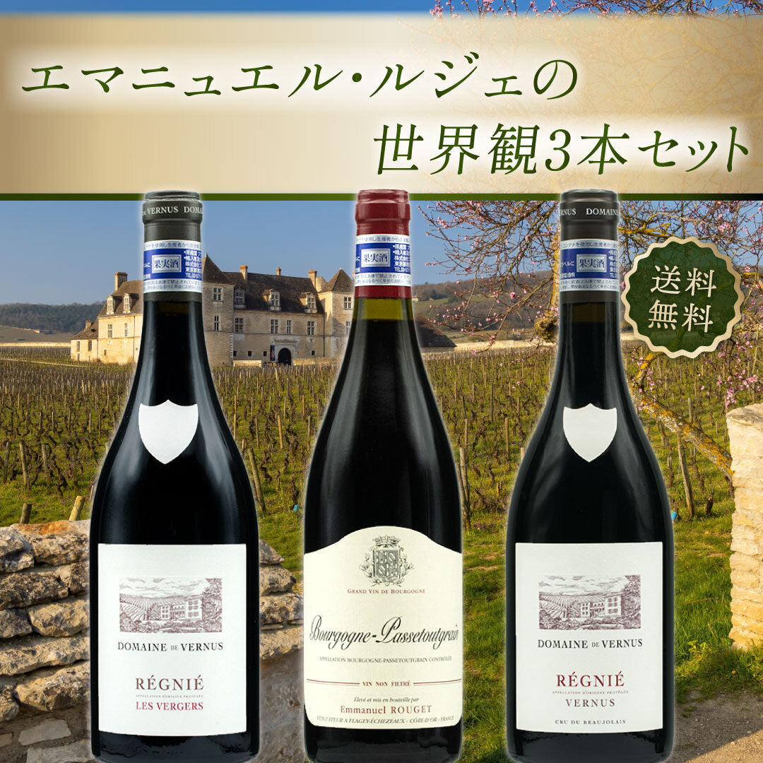 【送料無料】エマニュエル・ルジェの世界観3本セット