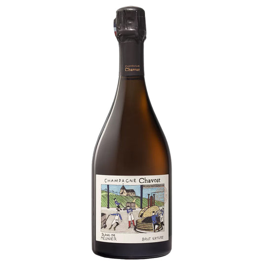 シャヴォスト ブラン・ドゥ・ムニエ・ブリュット・ナチュール NV(De24)