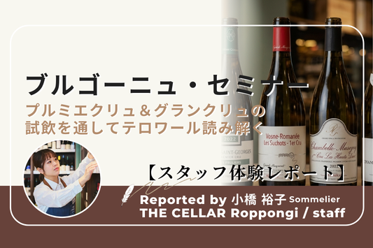 【スタッフ体験レポート】 ブルゴーニュセミナー