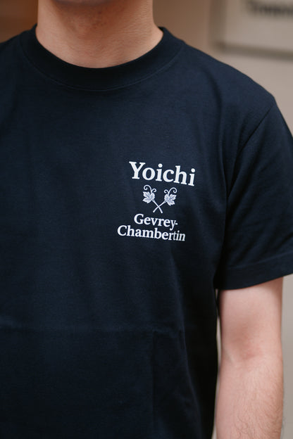余市 × ジュヴレ・シャンベルタン 5.6oz Tシャツ（Lサイズ）