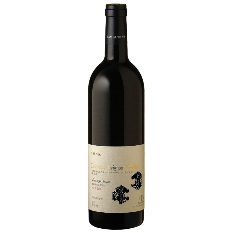 【今月の送料無料ワイン】丹波ワイン 丹波鳥居野カベルネ・ソーヴィニヨン＆メルロー 2020