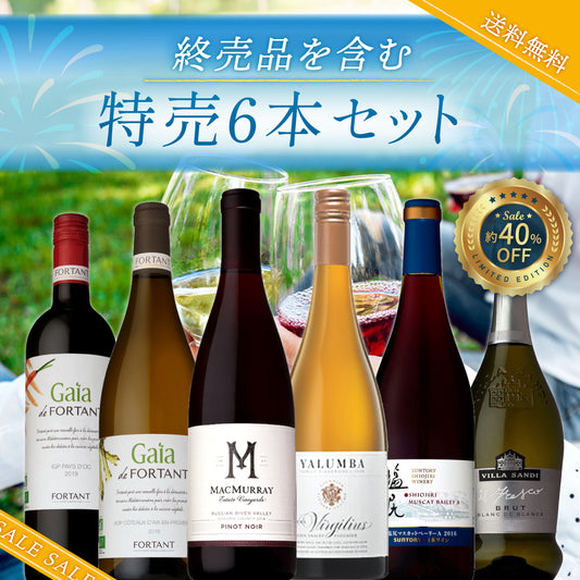 【送料無料】カタログ価格の40％オフ！！終売品を含む特売6本セット※倉庫出荷のため、店舗商品と同時注文不可
