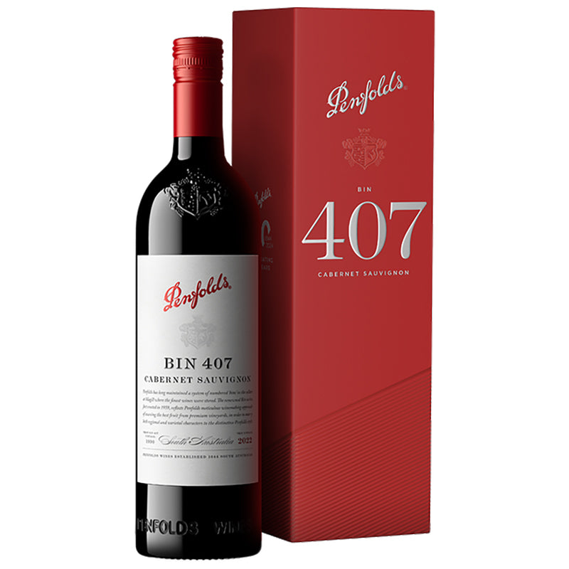 ペンフォールズ ビン 407 カベルネ・ソーヴィニヨン 2021（化粧箱入り）