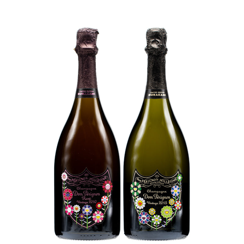 【SALE】 ドンペリ 村上隆エディション 紅白2本セット  ※セール期間は9月15日21時から21日10時まで（商品が準備でき次第発送致します）
