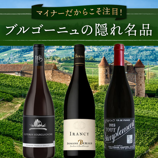 【6月～9月クール配送】隠れた名ブルゴーニュ3本セット